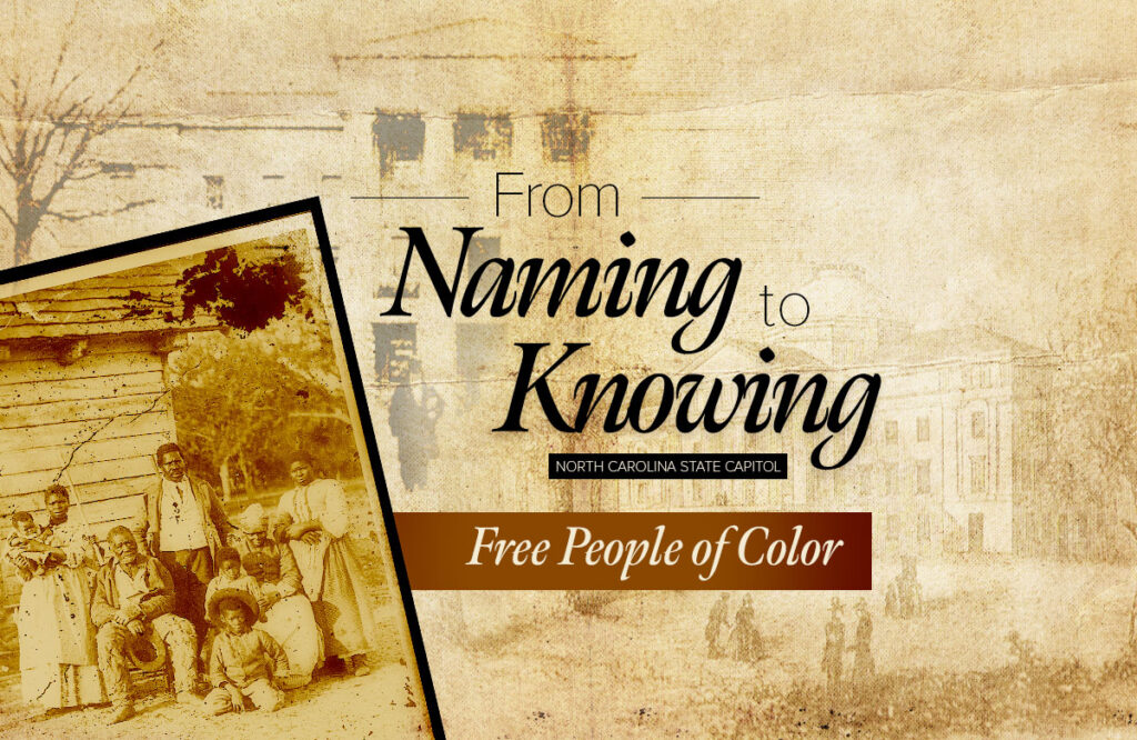 Free People of Color - From Naming to Knowing