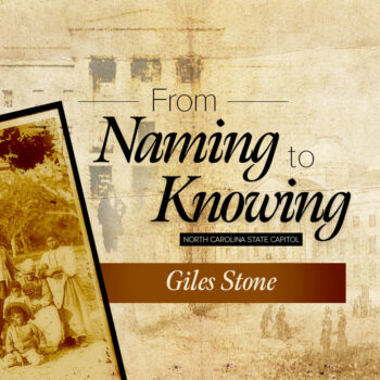 Giles Stone - From Naming to Knowing