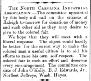 George Washinton hayes NCIA Leadership newspaper article