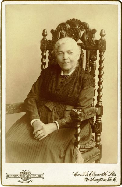 Photograph of a seated Harriet Jacobs